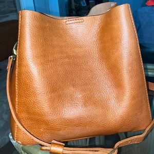 Portland Leather Goods Butterfly Bucket Bag